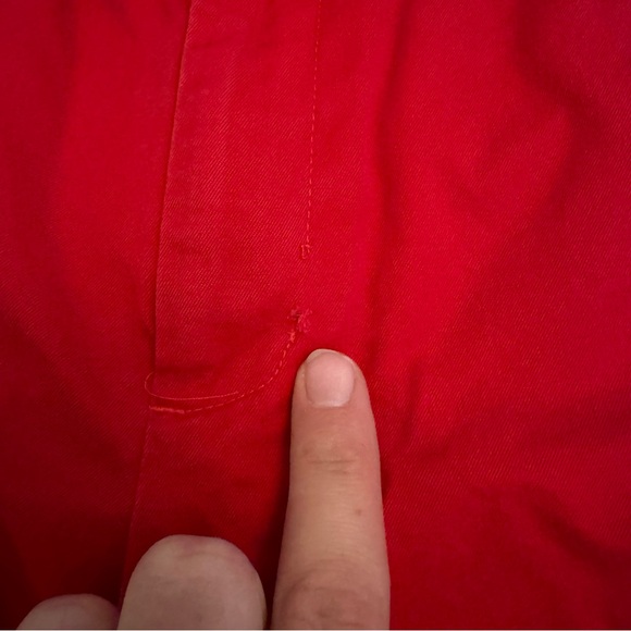 Women's Gap Aubrey Size 2 Red High Waisted Shorts - Picture 4 of 8